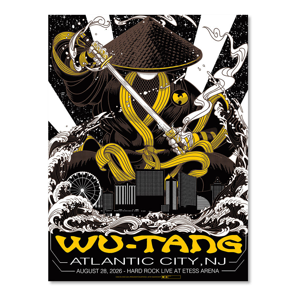 Wu-Tang Clan Atlantic City August 28, 2026 (Collector's Edition)