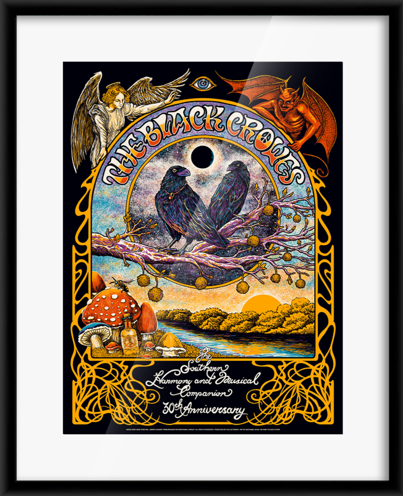 The Black Crowes The Southern Harmony And Musical Companion (Foil Edition) — artwork in setting