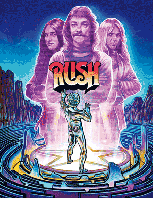 Rush - 2112: V. Oracle: The Dream 3D Mini Lenticular — artwork in setting