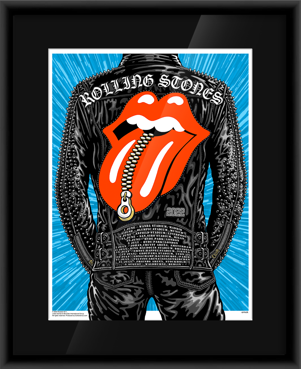 Rolling Stones Sixty Tour by Emek (Regular Edition)