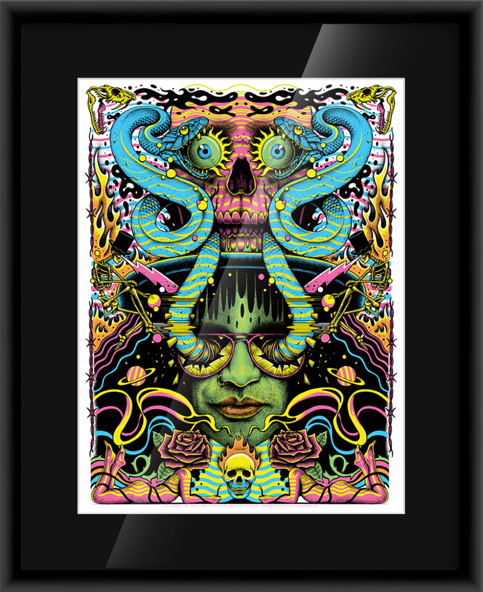 Slash X Paul Jackson — artwork in setting