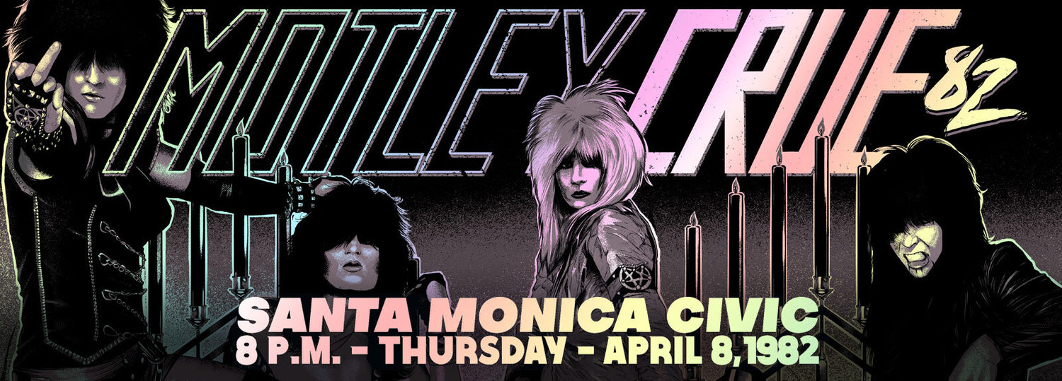 Mötley Crüe Santa Monica 1982