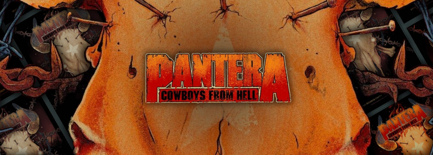 Collectionzz x Pantera: Cowboys From Hell at The Basement 1990