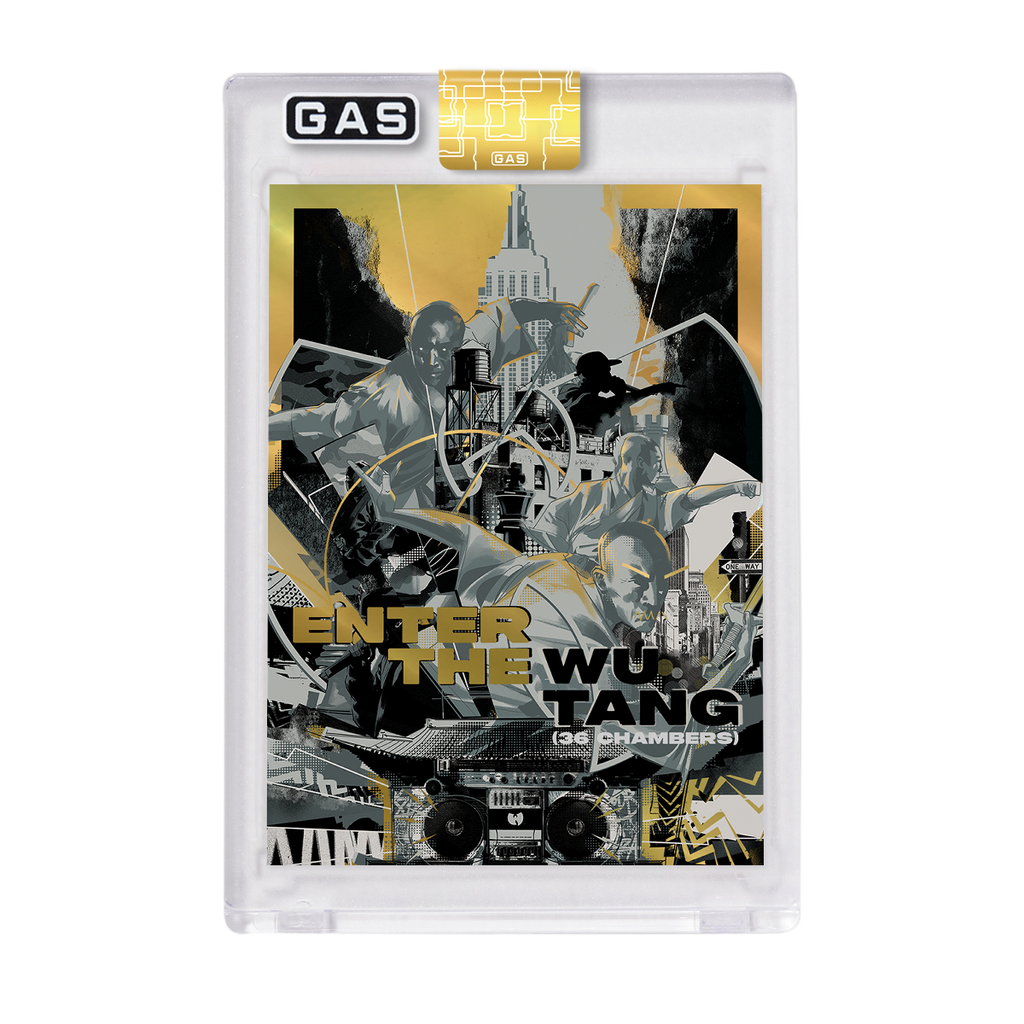 Wu Tang Clan 36 Chambers 30th Anniversary GAS Trading Card (Gold Foil