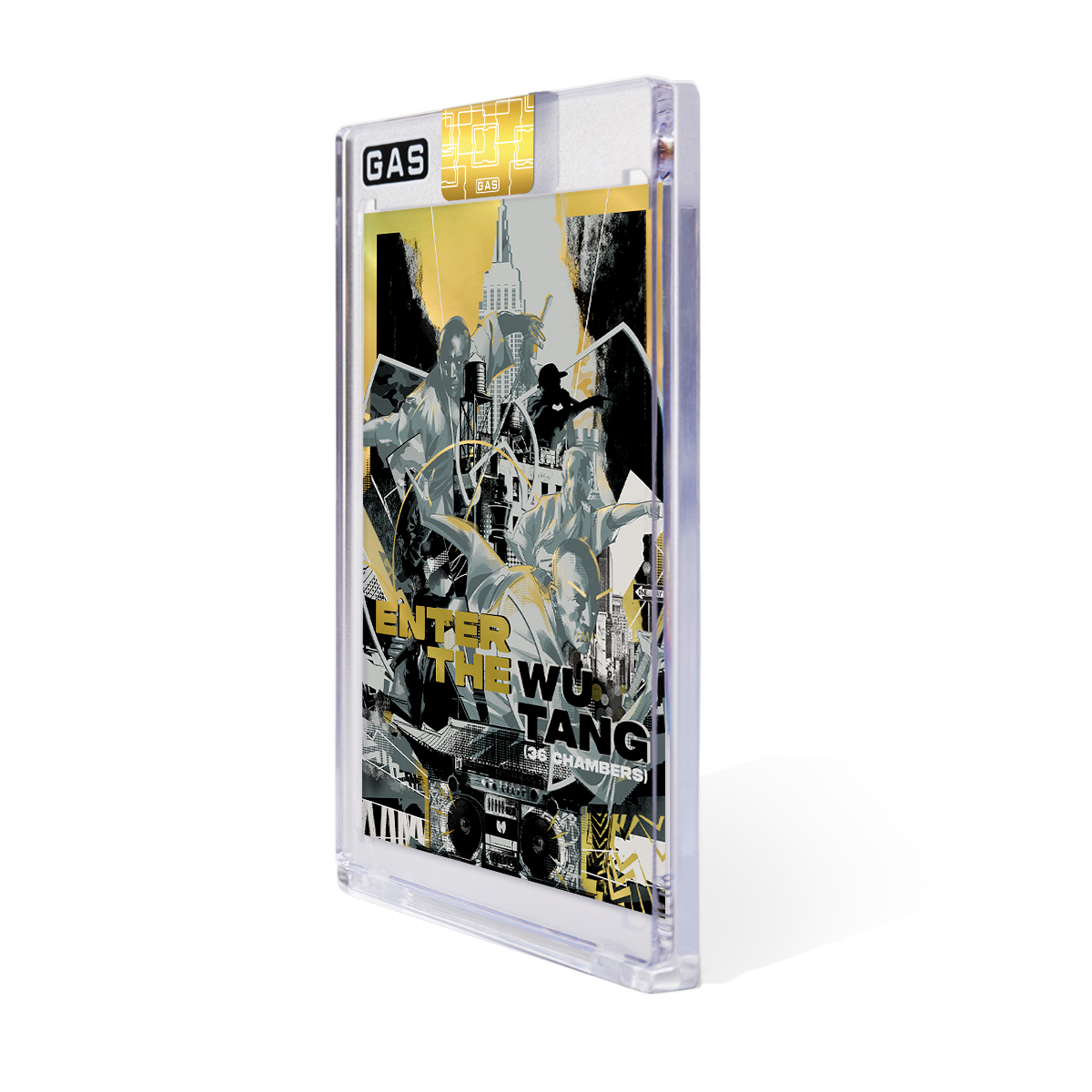 Wu Tang Clan 36 Chambers 30th Anniversary GAS Trading Card (Gold Foil Edition) NYCC