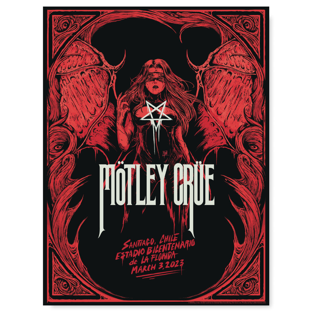 Mötley Crüe Santiago March 3, 2023 The World Tour