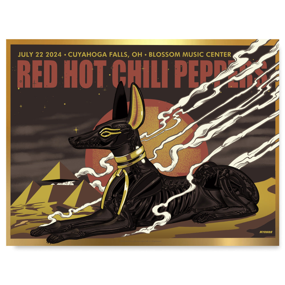 Red Hot Chili Peppers Cuyahoga Falls (Gold Foil Edition)