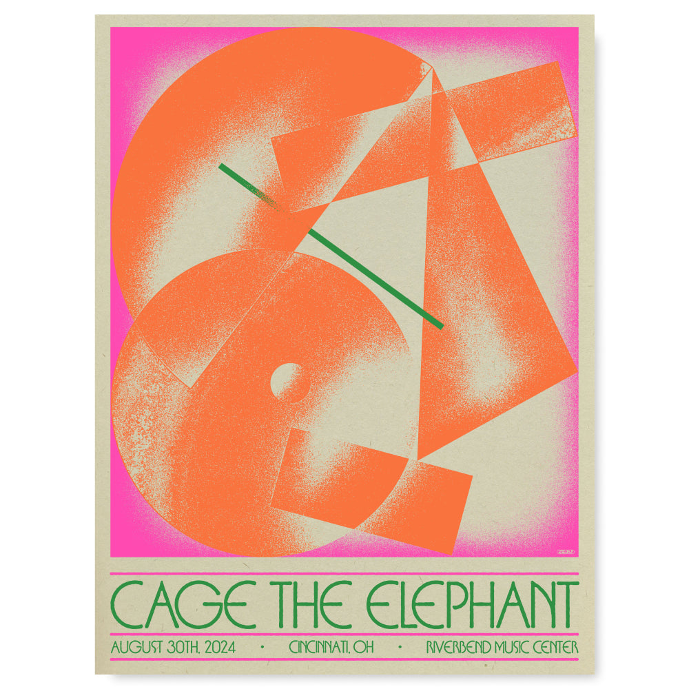 Cage The Elephant Cincinnati August 30, 2024 (Show Edition)