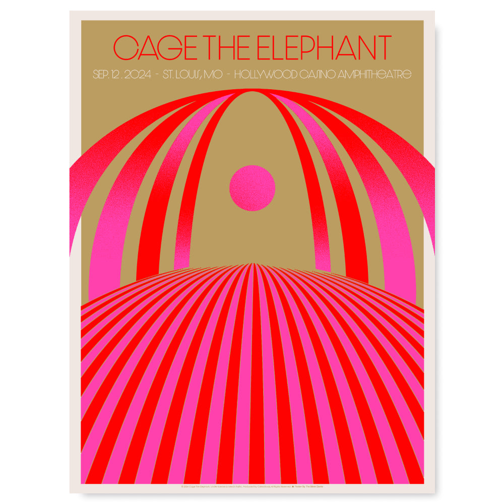 Cage The Elephant St. Louis September 12, 2024 (Show Edition)