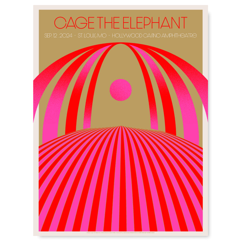 Cage The Elephant St. Louis September 12, 2024 (Show Edition)