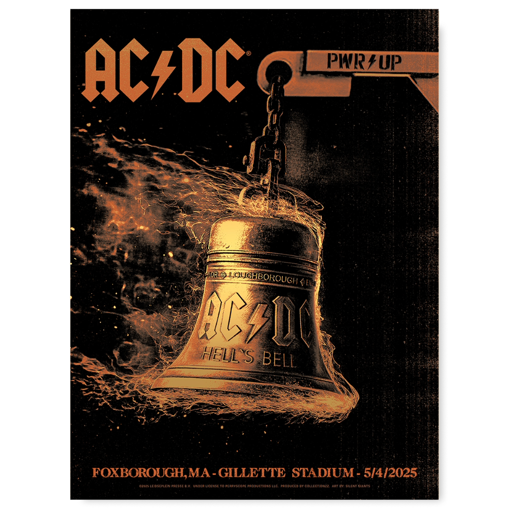 AC/DC Foxborough May 4 Gold Foil Edition (Exclusive)