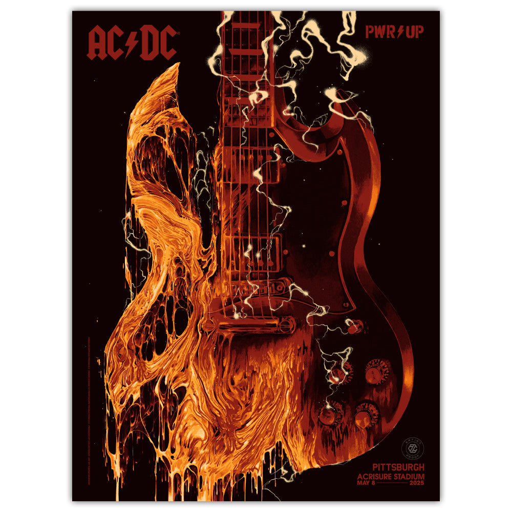 AC/DC Pittsburgh May 8, 2025 (Artist Proof Edition)