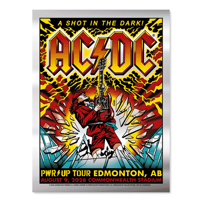 AC/DC Edmonton August 9, 2026 (Collectionzz Exclusive)