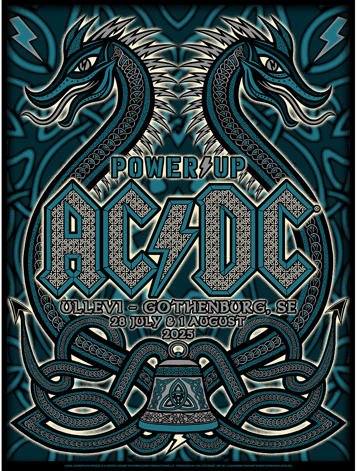 AC/DC Gothenburg July 28 & August 1, 2025 (Artist Proof)