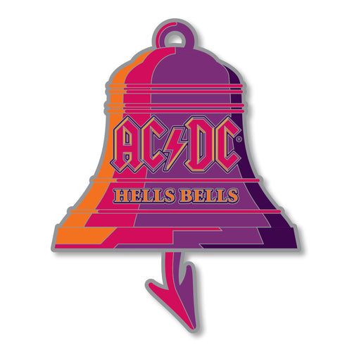 AC/DC Hells Bells Enamel Pin by Tom Whalen