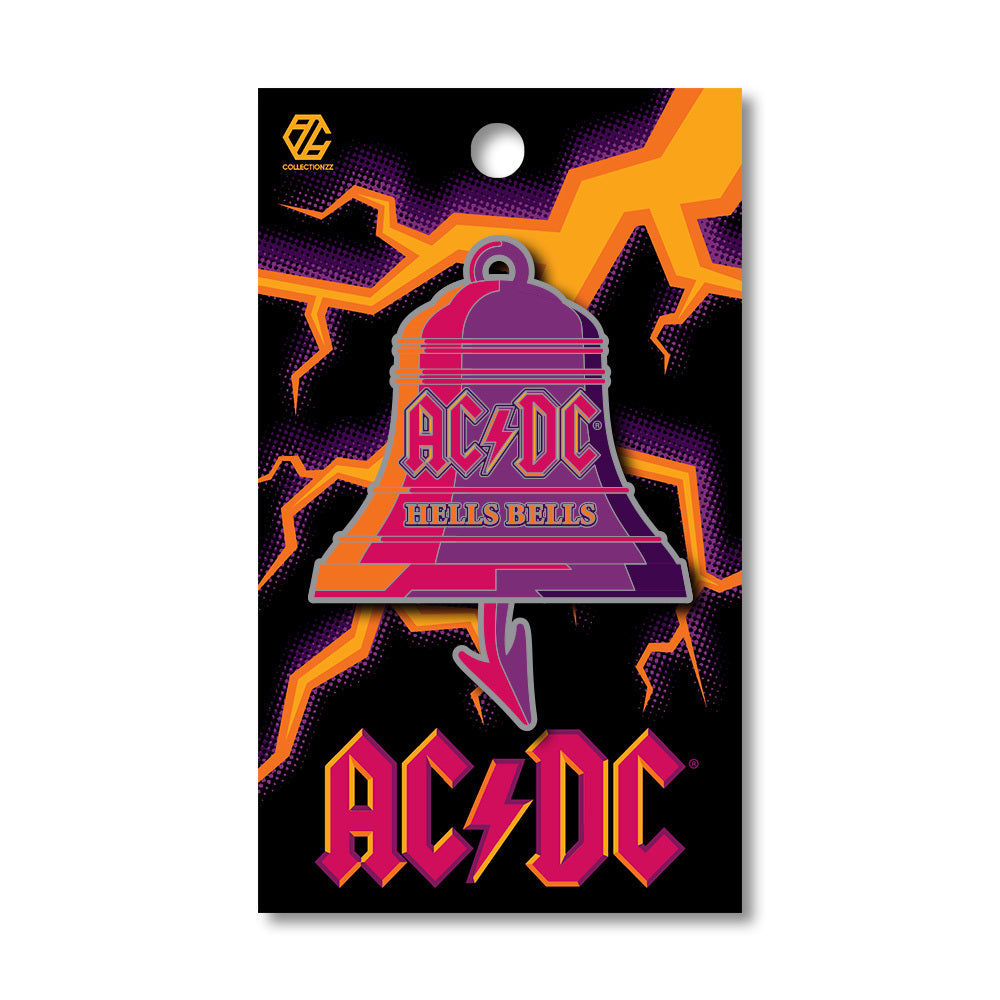 AC/DC Hells Bells Enamel Pin by Tom Whalen