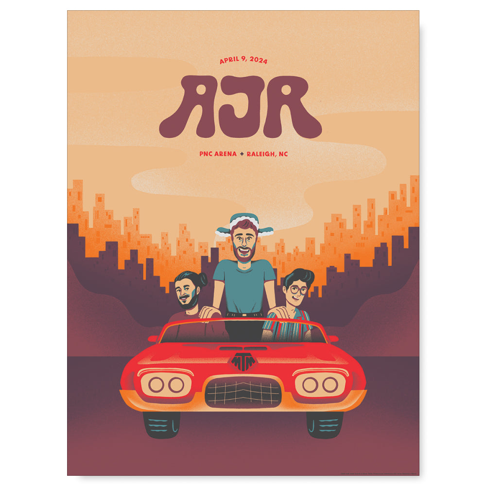 AJR Raleigh April 9, 2024