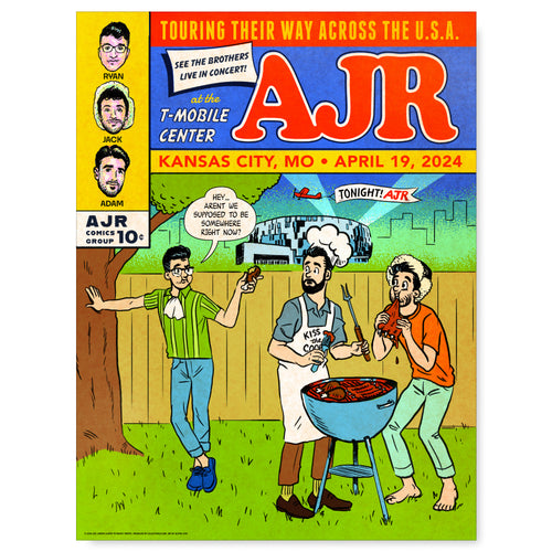 AJR Kansas City April 19, 2024