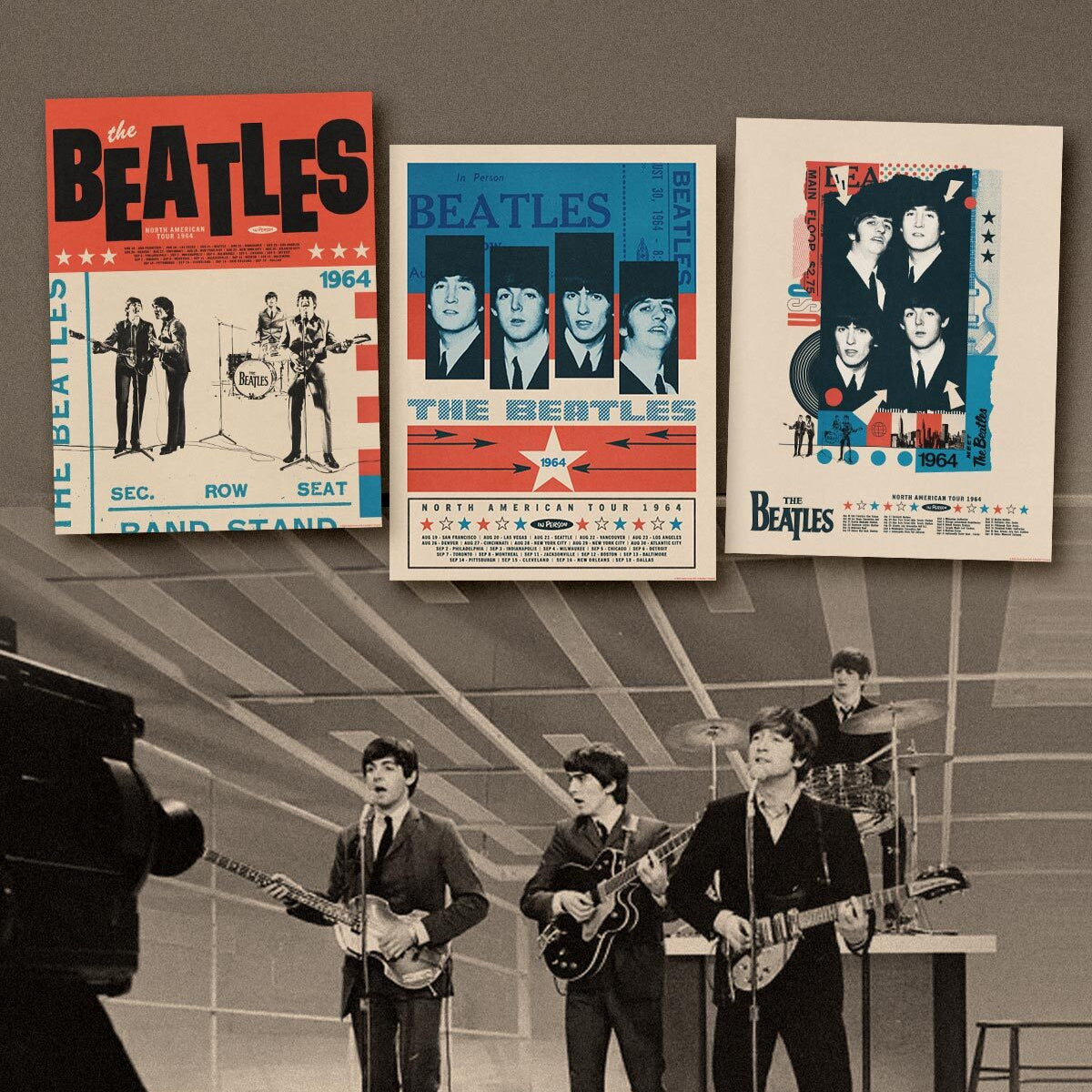 アンティーク雑貨 THE BEATLES COLLECTION MEGA Showcase The Beatles 'Ladies and Gentlemen, The Beatles