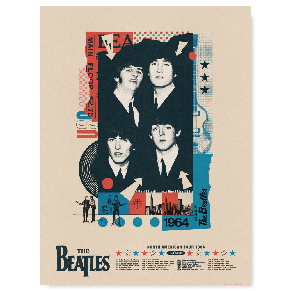 The Beatles: 1964 Print Set