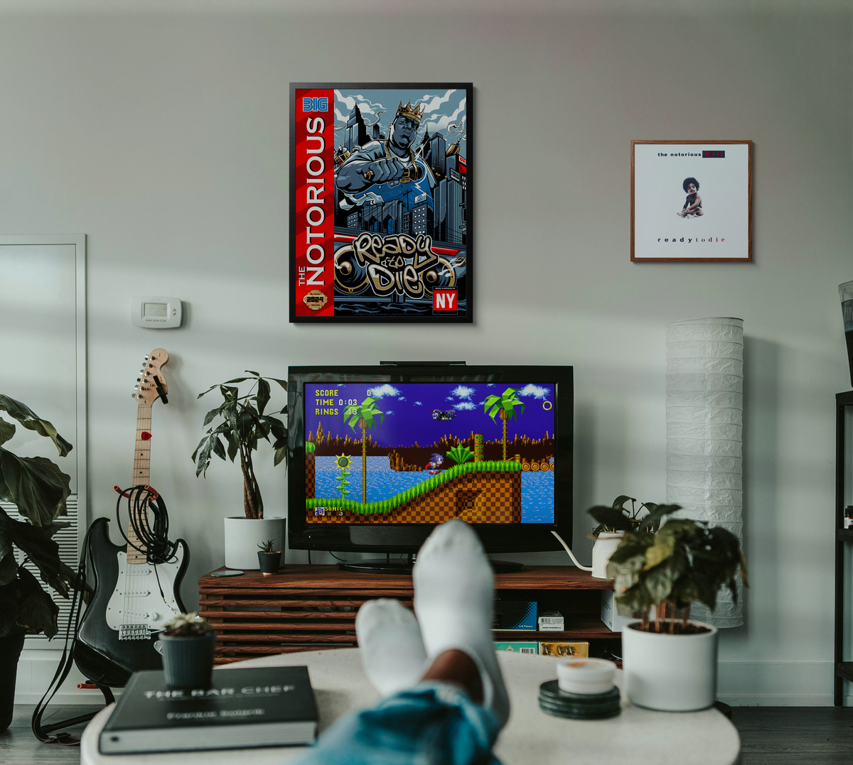 The Notorious BIG Juicy (Genesis Edition) — artwork in setting