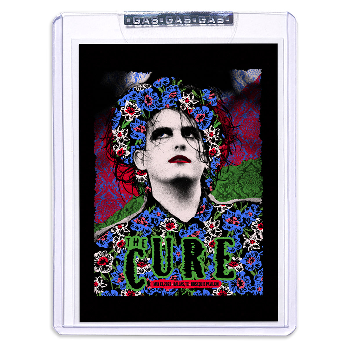 The Cure Dallas May 13, 2023 Dallas Setlist Trading Card (Second Edition Colorway)