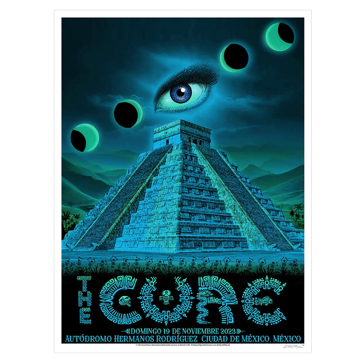 The Cure Mexico City November 19, 2023 Second Edition (Printers Proof)