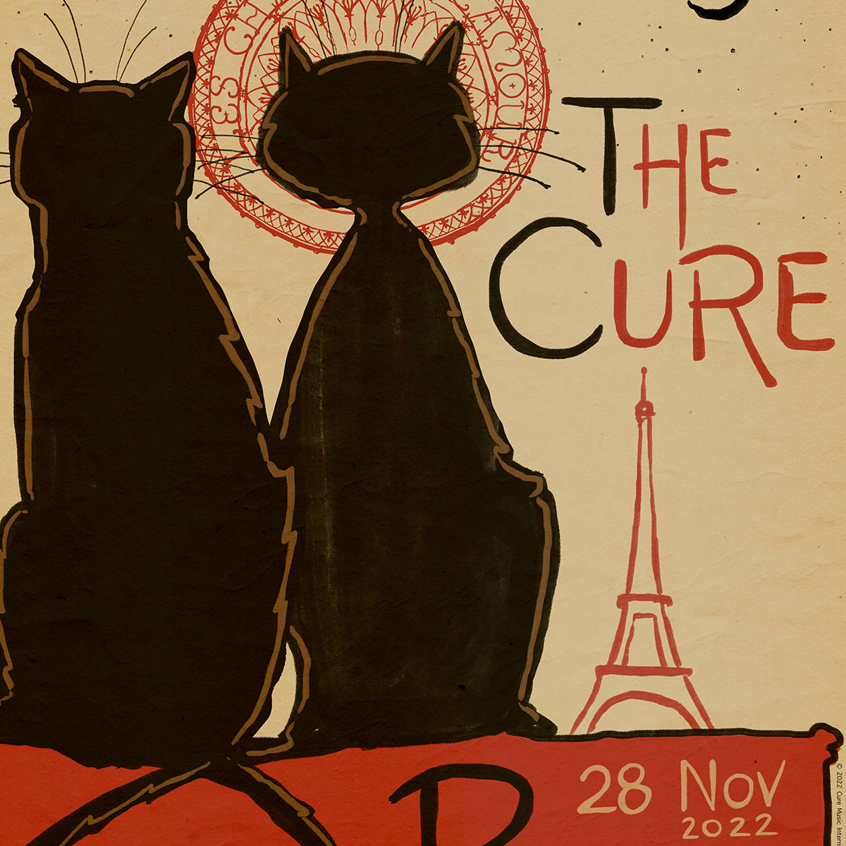 The Cure Paris November 28, 2022