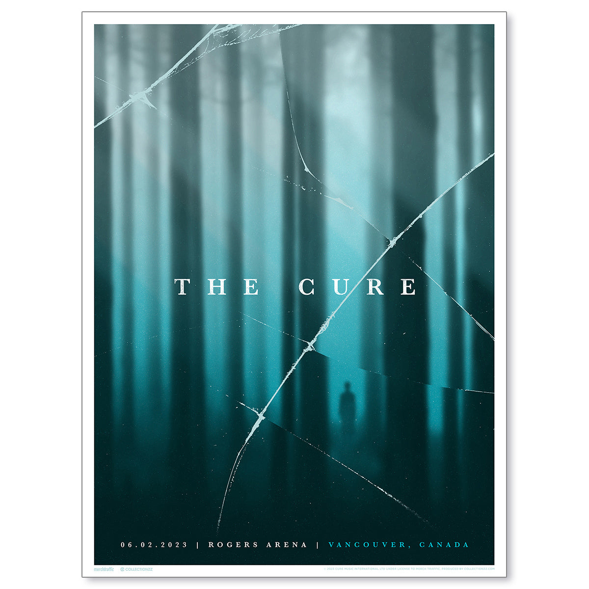 The Cure Vancouver June 2, 2023 Poster