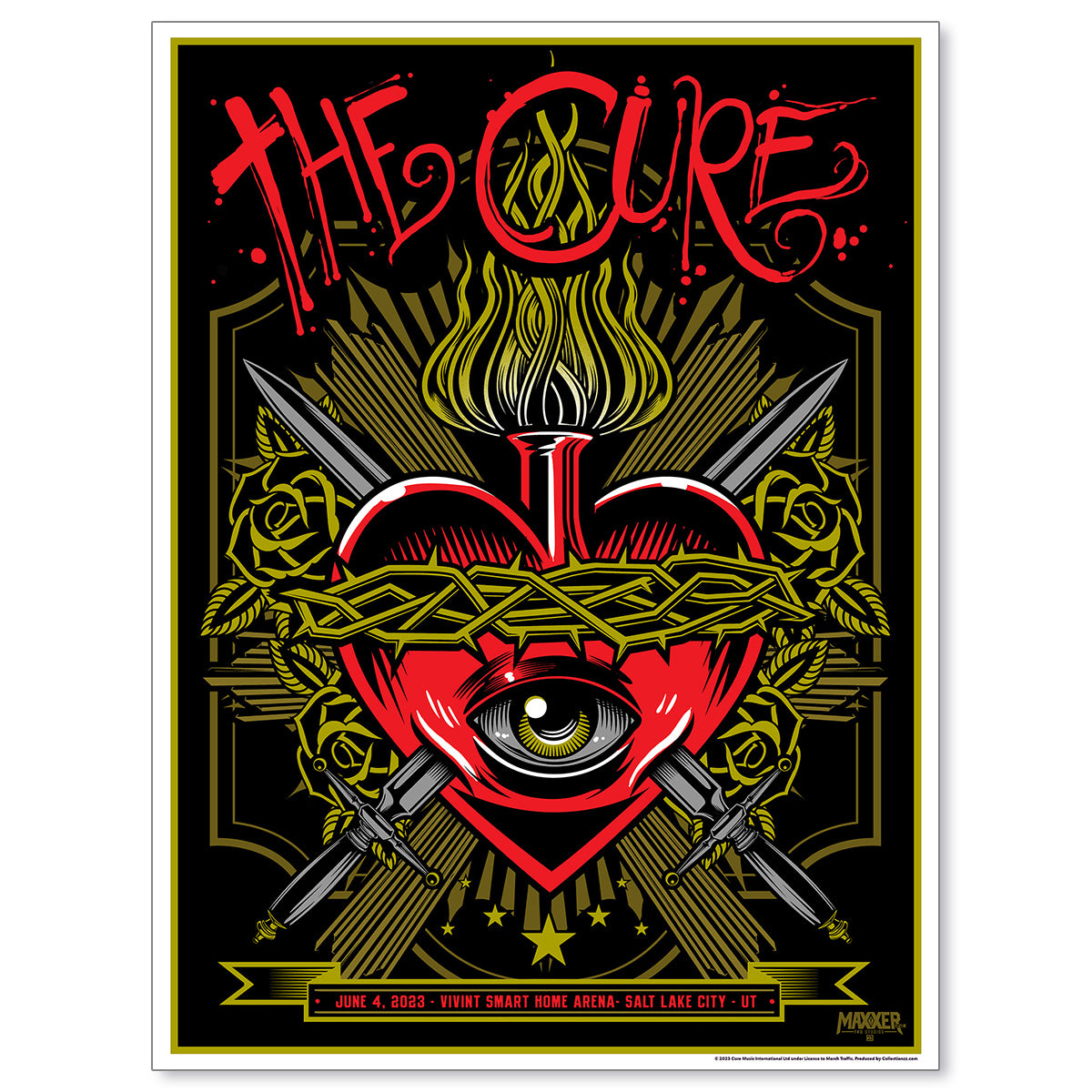 The Cure Salt Lake City June 4, 2023 Poster