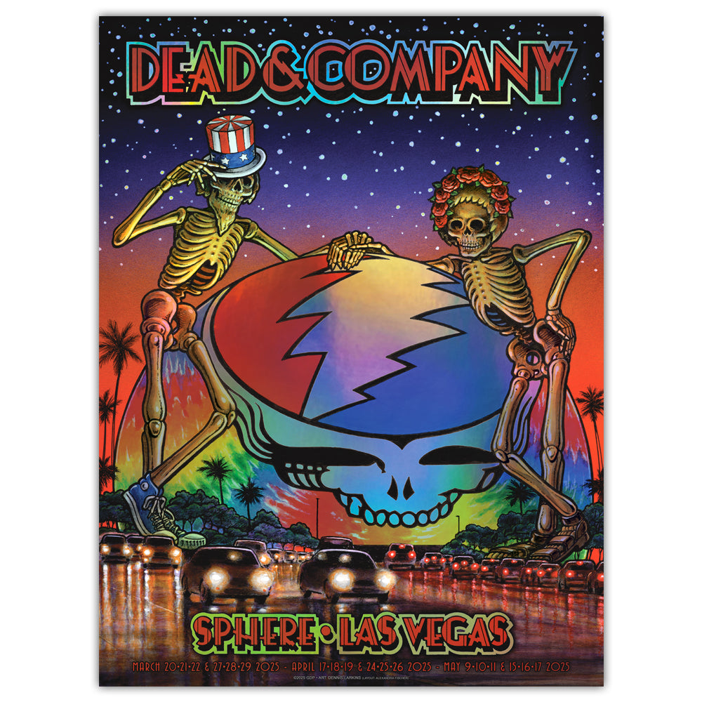 Dead and Company Las Vegas 2025 Foil (Artist Proof)