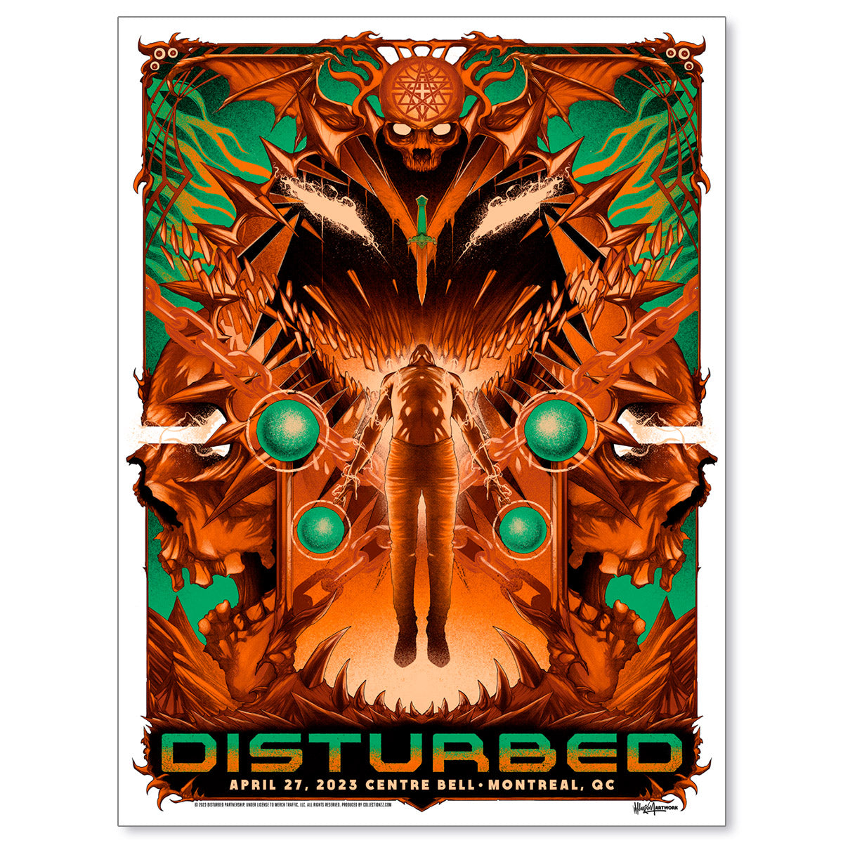 Disturbed Montreal April 27, 2023