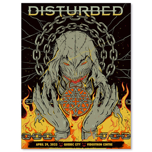 Disturbed Quebec City April 29, 2023