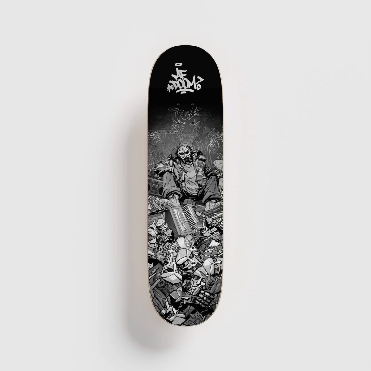MF DOOM Silver Foil deck