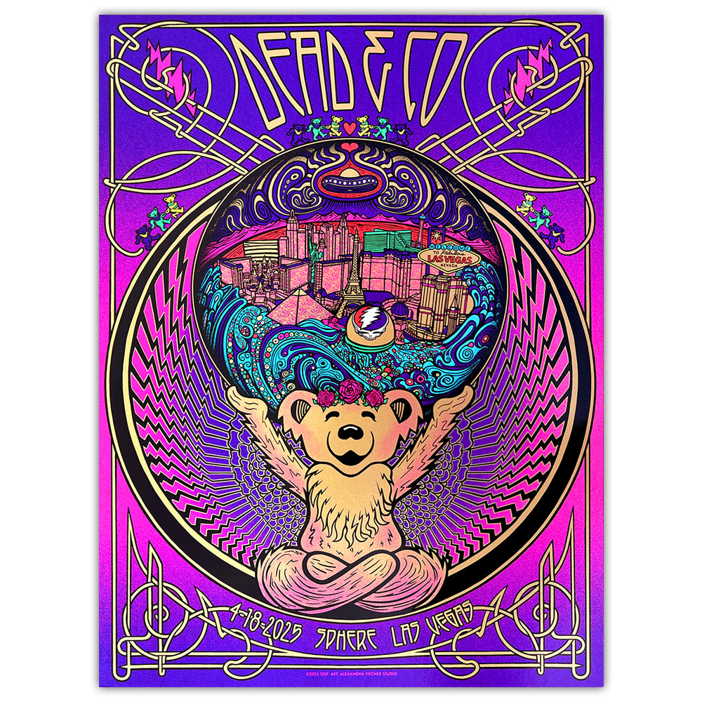 Dead and Company April 18, 2025 Las Vegas (Artist Proof Main Edition)