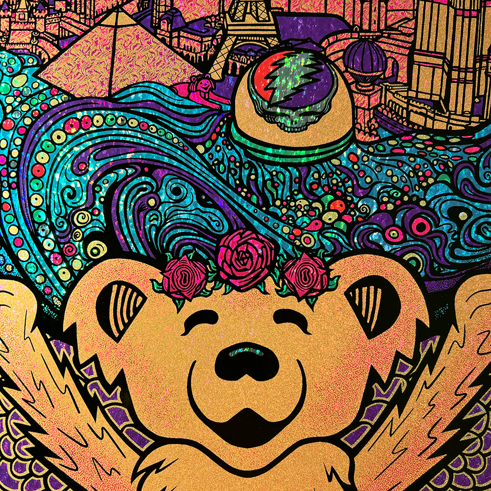 Dead and Company April 18, 2025 Las Vegas (Artist Proof Sparkle Foil)
