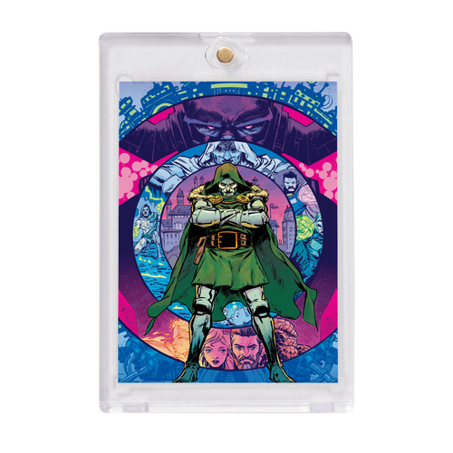 DOOM #1 Base Trading Card by Sanford Greene