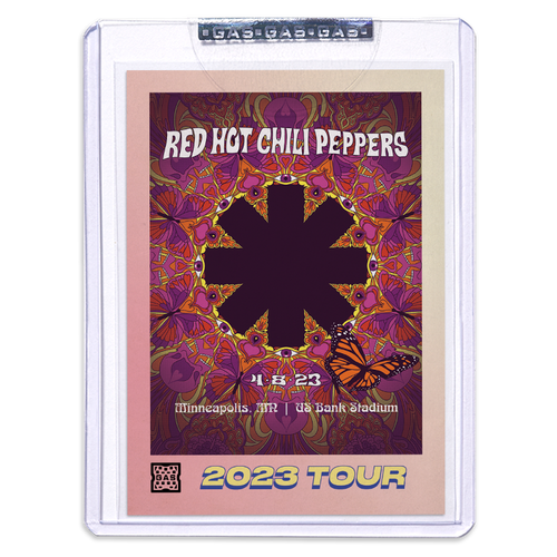 Red Hot Chili Peppers Minneapolis April 8, 2023 GAS Trading Card