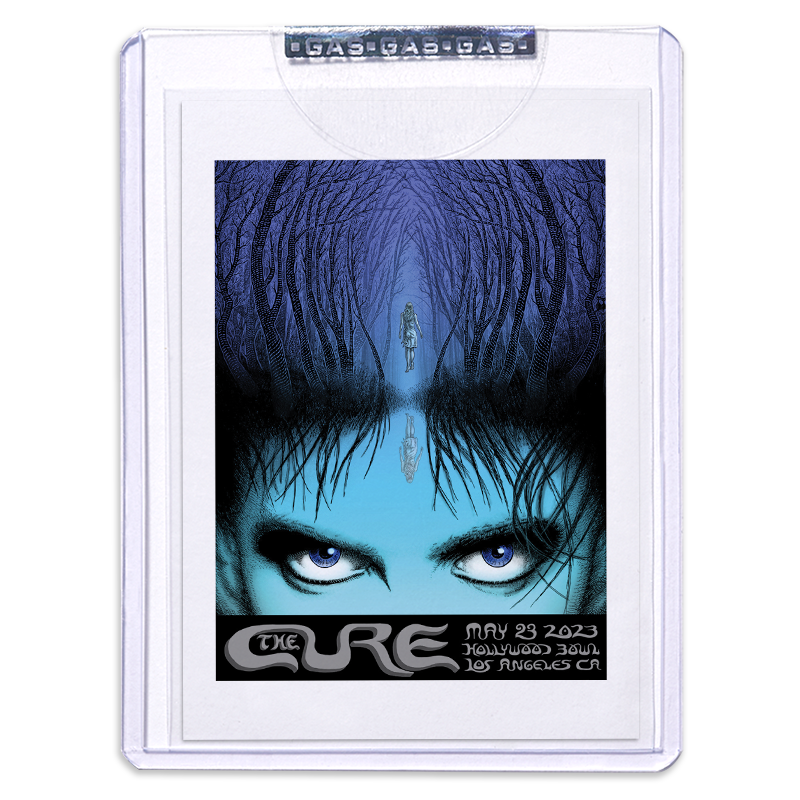 The Cure Los Angeles May 23, 2023 Setlist Trading Card