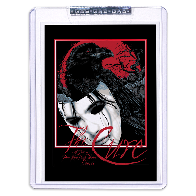 The Cure Detroit June 13, 2023 Setlist Trading Card