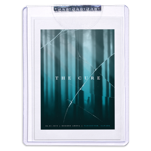 The Cure Vancouver June 2, 2023 Setlist Trading Card