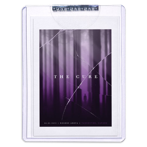 The Cure Vancouver June 2, 2023 Trading Card (Second Edition Colorway)