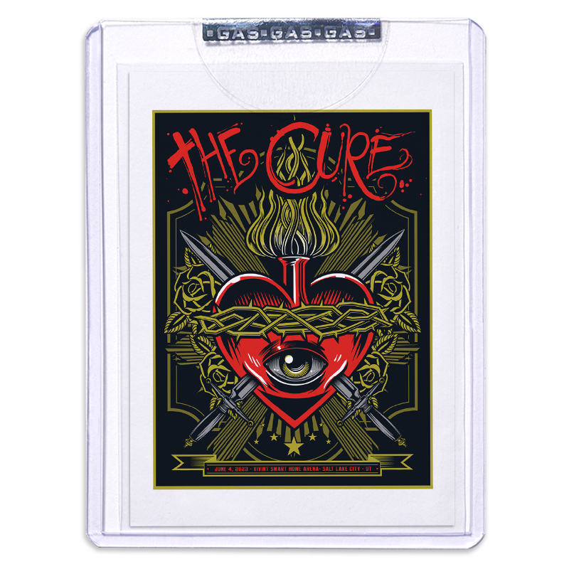 The Cure Salt Lake City June 4, 2023 Setlist Trading Card