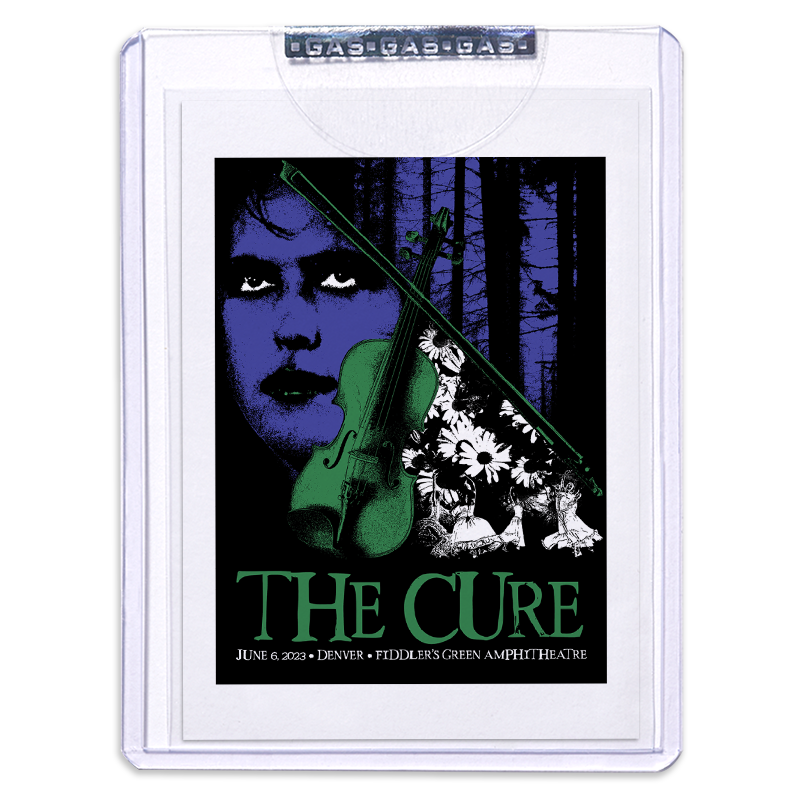 The Cure Denver June 6, 2023 Setlist Trading Card