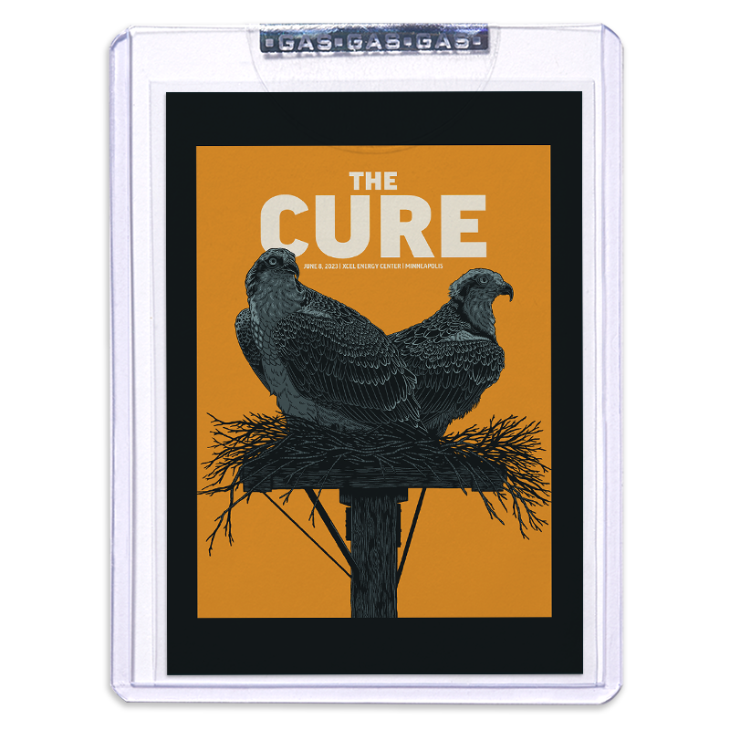 The Cure Minneapolis June 8, 2023 Setlist Trading Card (Second Edition Colorway)
