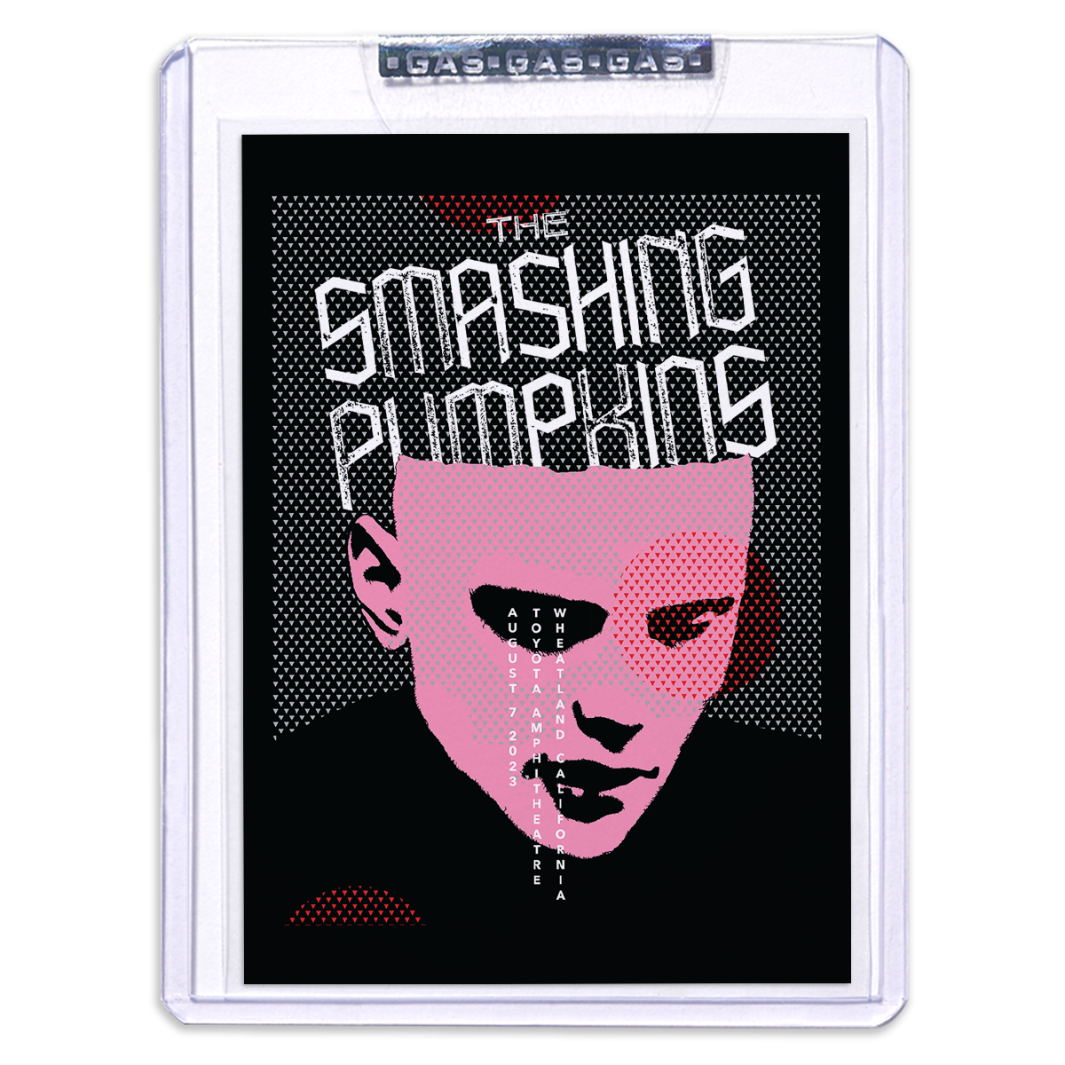 The Smashing Pumpkins Wheatland August 7, 2023 Poster & Setlist Trading Card