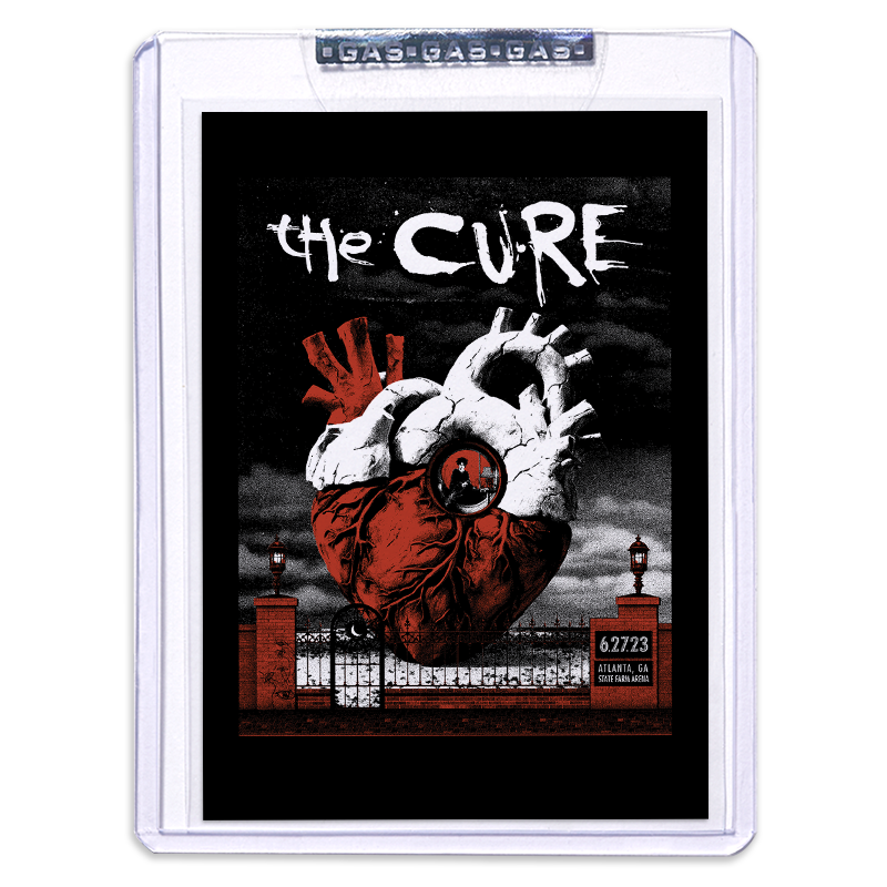 The Cure Atlanta June 27, 2023 Setlist Trading Card