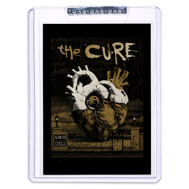 The Cure Atlanta June 28, 2023 Setlist Trading Card