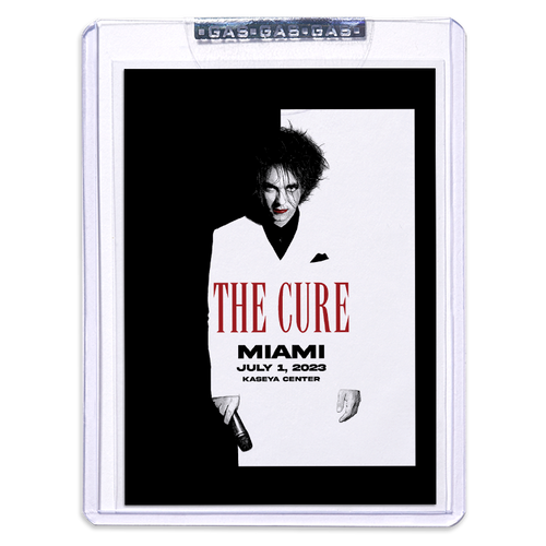 The Cure Miami July 1, 2023 Setlist Trading Card