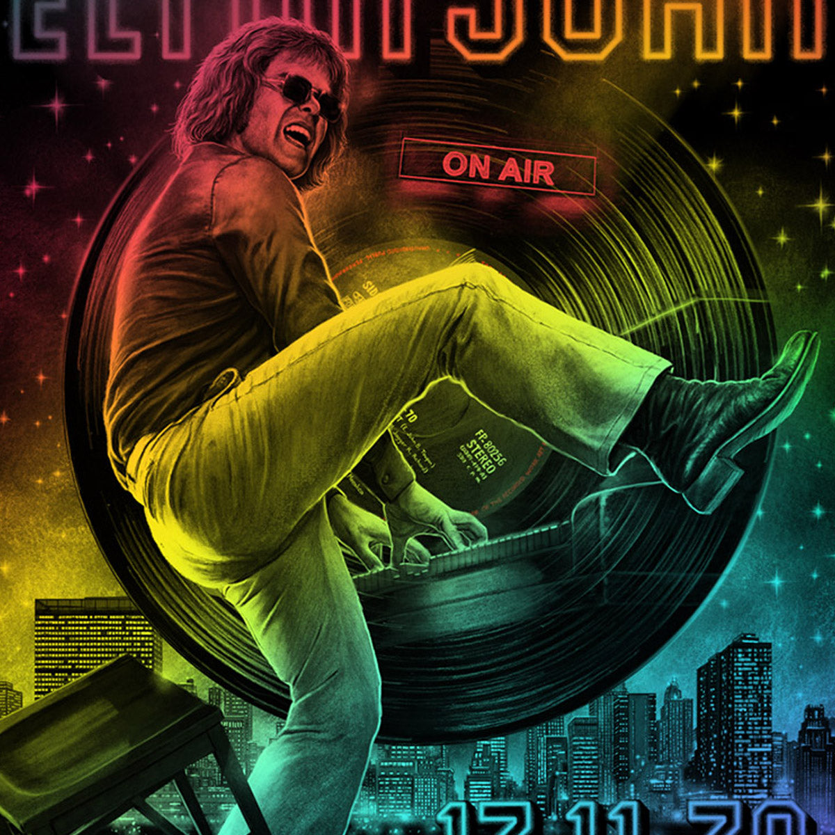 Elton John 17-11-70 50th Anniversary (Rainbow Foil Edition)